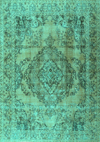 Persian Turquoise Traditional Rug, tr2641turq