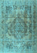 Persian Light Blue Traditional Rug, tr2641lblu