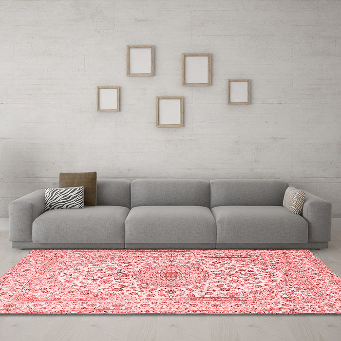 Traditional Red Washable Rugs