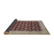 Sideview of Traditional Tan Brown Persian Rug, tr2643