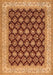 Persian Orange Traditional Rug, tr2643org