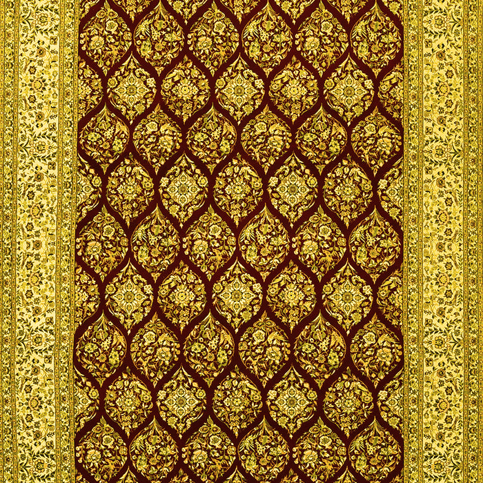 Persian Yellow Traditional Rug, tr2643yw