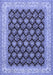 Persian Blue Traditional Rug, tr2643blu