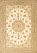 Machine Washable Persian Brown Traditional Rug, wshtr2645brn