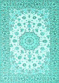 Persian Turquoise Traditional Rug, tr2645turq