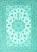 Persian Turquoise Traditional Rug, tr2645turq