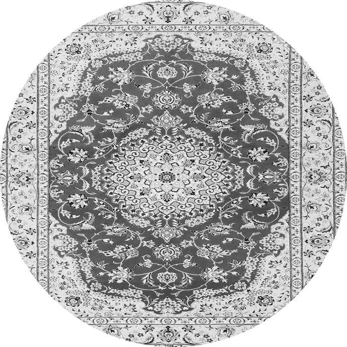 Square Persian Gray Traditional Rug, tr2646gry