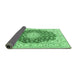 Sideview of Persian Emerald Green Traditional Rug, tr2646emgrn