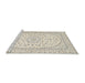 Sideview of Machine Washable Traditional Rosy Brown Pink Rug, wshtr2647