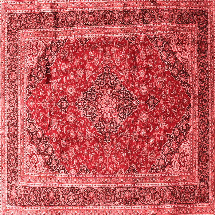 Medallion Red Traditional Rug, tr264red