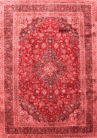 Medallion Red Traditional Rug, tr264red