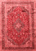 Medallion Red Traditional Area Rugs