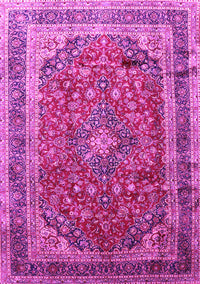 Medallion Pink Traditional Rug, tr264pnk