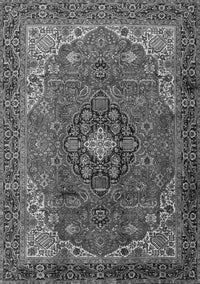 Medallion Gray Traditional Rug, tr2650gry