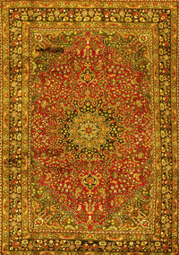 Persian Yellow Traditional Rug, tr2651yw