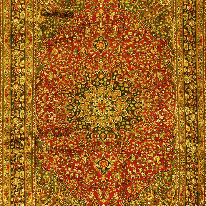 Persian Yellow Traditional Rug, tr2651yw