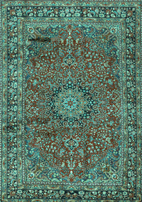 Persian Turquoise Traditional Rug, tr2651turq