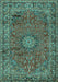 Persian Turquoise Traditional Rug, tr2651turq
