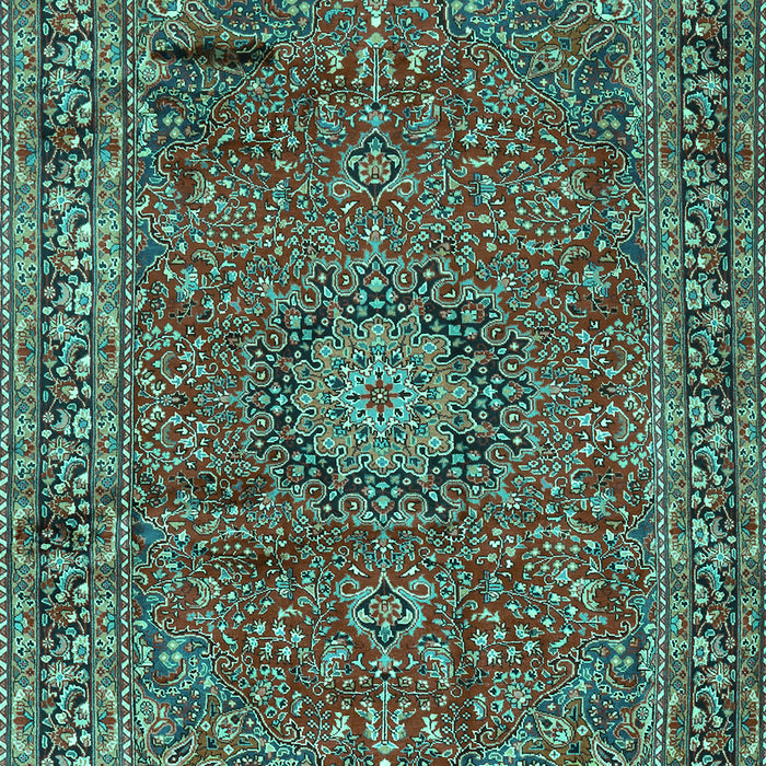 Persian Turquoise Traditional Rug, tr2651turq