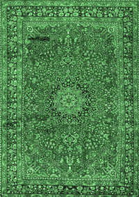 Persian Emerald Green Traditional Rug, tr2651emgrn