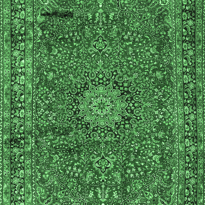 Persian Emerald Green Traditional Rug, tr2651emgrn