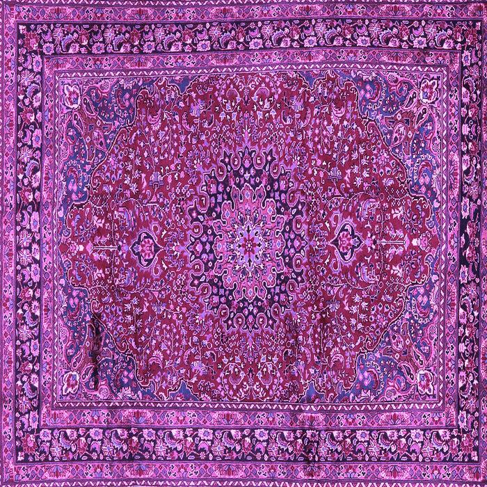 Square Persian Purple Traditional Rug, tr2651pur