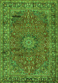 Persian Green Traditional Rug, tr2651grn