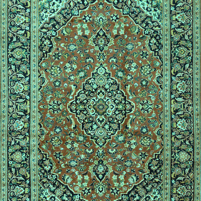 Persian Turquoise Traditional Rug, tr2652turq