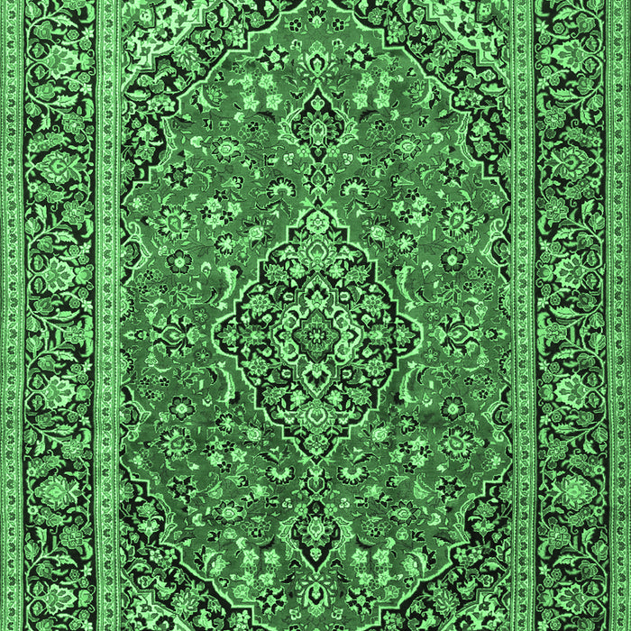 Persian Emerald Green Traditional Rug, tr2652emgrn