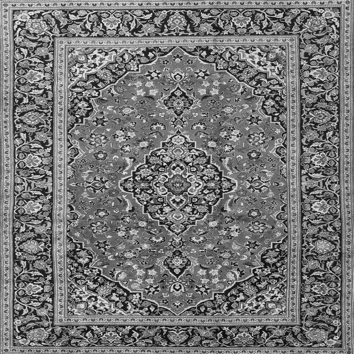 Serging Thickness of Persian Gray Traditional Rug, tr2652gry