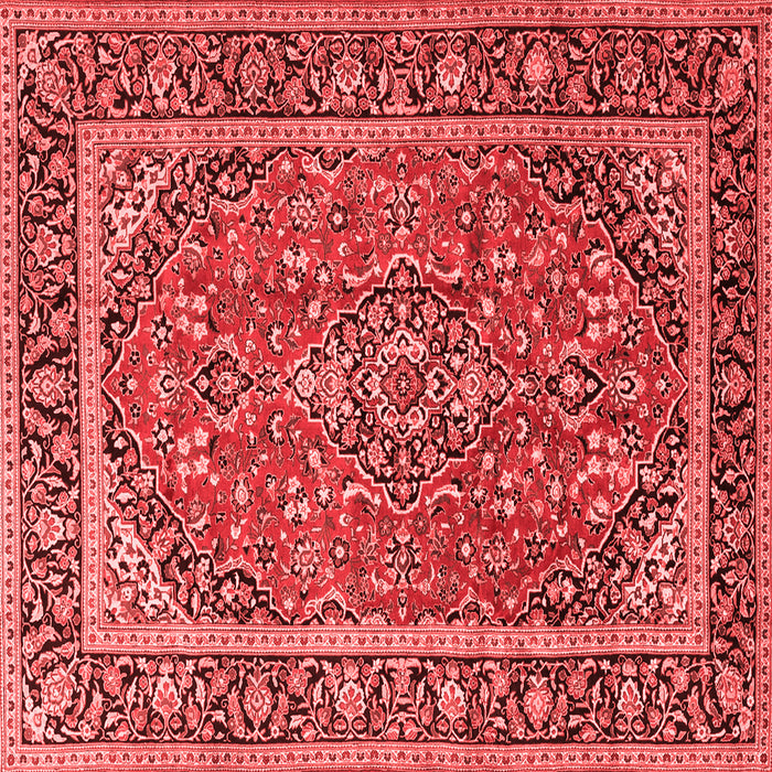 Machine Washable Persian Red Traditional Rug, wshtr2652red
