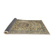 Sideview of Traditional Brown Medallion Rug, tr2653