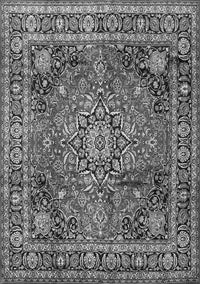 Medallion Gray Traditional Rug, tr2654gry