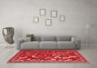 Traditional Red Washable Rugs