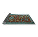 Sideview of Animal Light Blue Traditional Rug, tr2655lblu