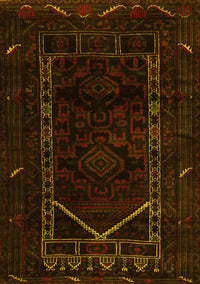 Persian Yellow Traditional Rug, tr2656yw
