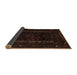 Sideview of Persian Brown Traditional Rug, tr2656brn