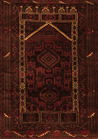 Persian Orange Traditional Rug, tr2656org