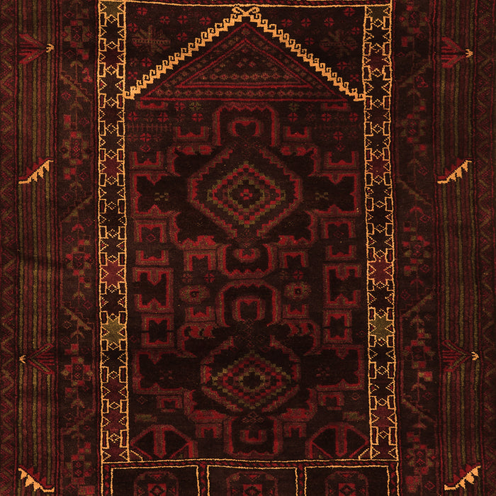 Persian Orange Traditional Rug, tr2656org