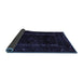 Sideview of Persian Blue Traditional Rug, tr2656blu