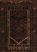 Machine Washable Persian Brown Traditional Rug, wshtr2656brn