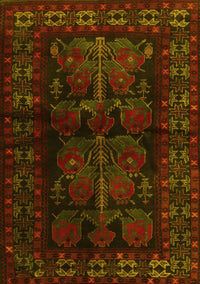 Persian Yellow Traditional Rug, tr2657yw