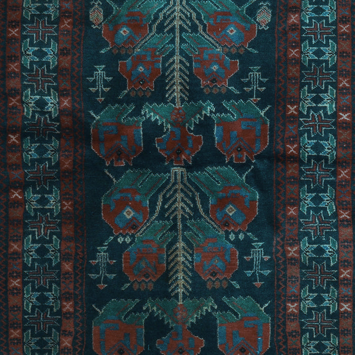Persian Light Blue Traditional Rug, tr2657lblu