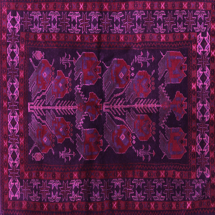 Square Persian Pink Traditional Rug, tr2657pnk