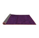 Sideview of Persian Purple Traditional Rug, tr2658pur