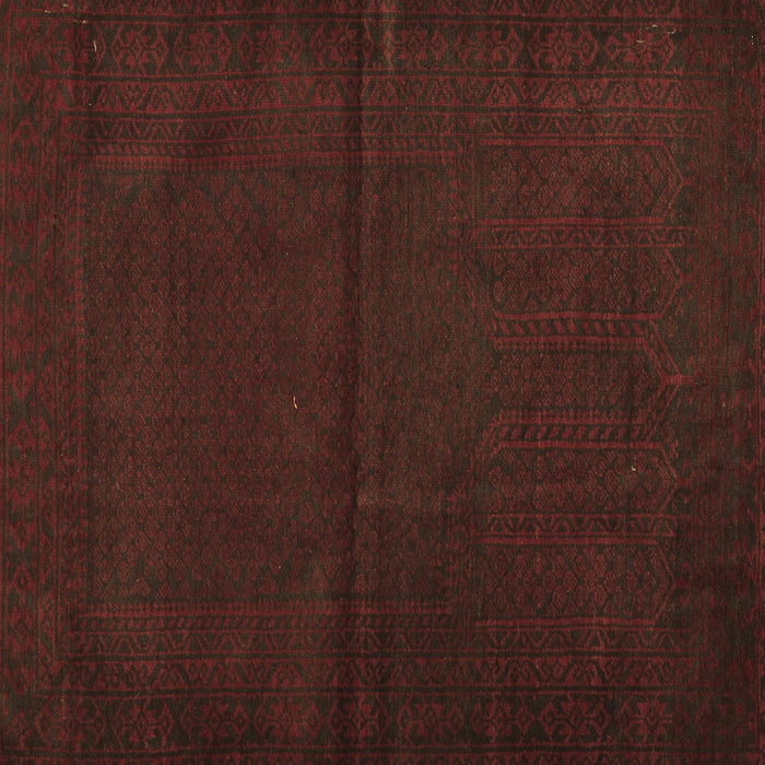 Square Persian Brown Traditional Rug, tr2658brn