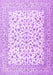 Persian Purple Traditional Rug, tr2659pur