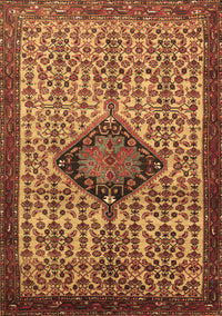 Persian Brown Traditional Rug, tr265brn