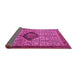 Sideview of Persian Pink Traditional Rug, tr265pnk
