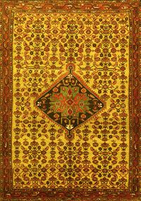 Persian Yellow Traditional Rug, tr265yw